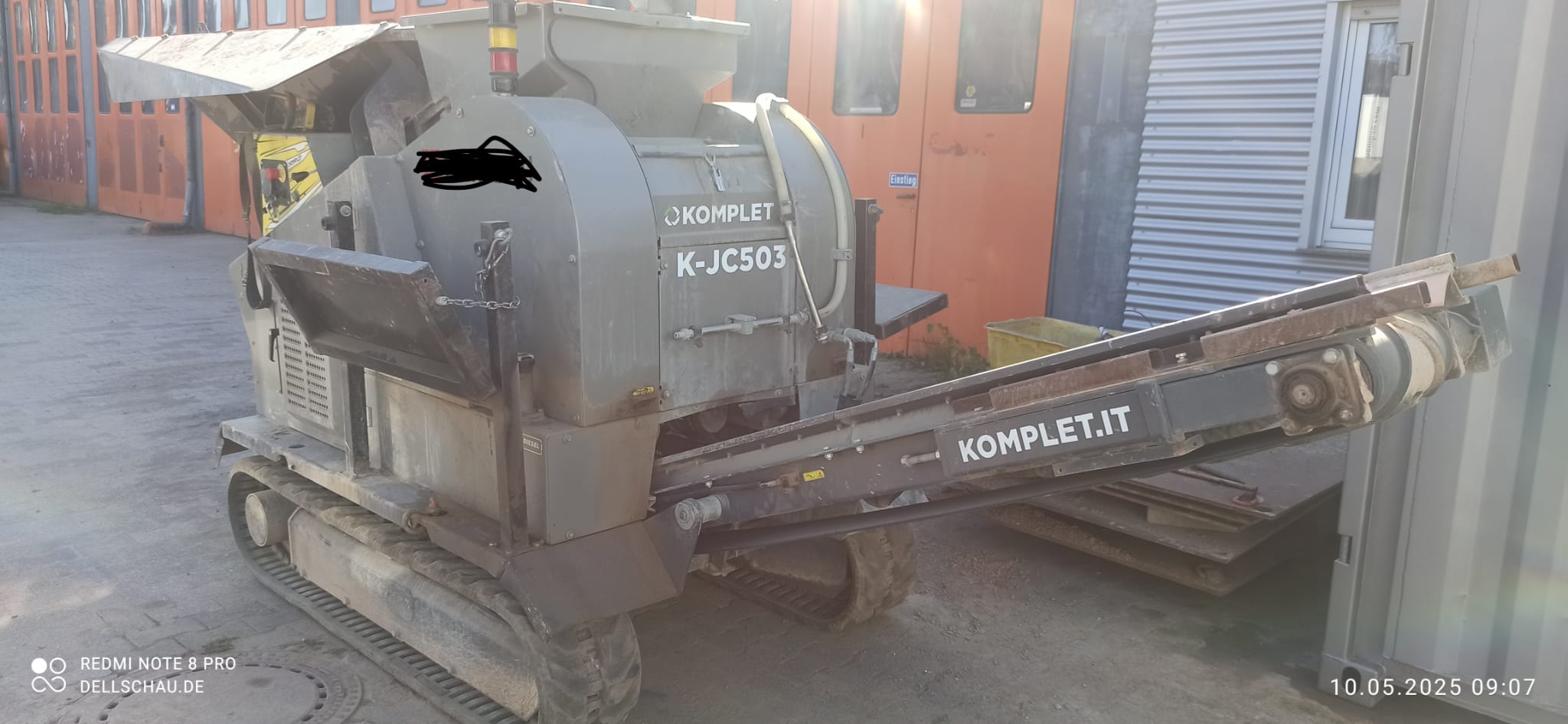 Komplet Backenbrecher Kette Mobil K-JC503