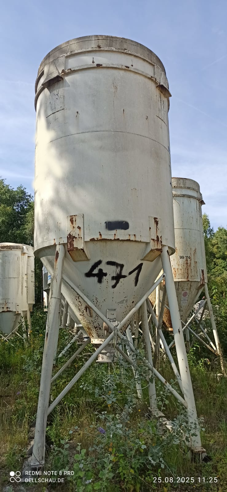 gebraucht unbek Silo 18 cbm