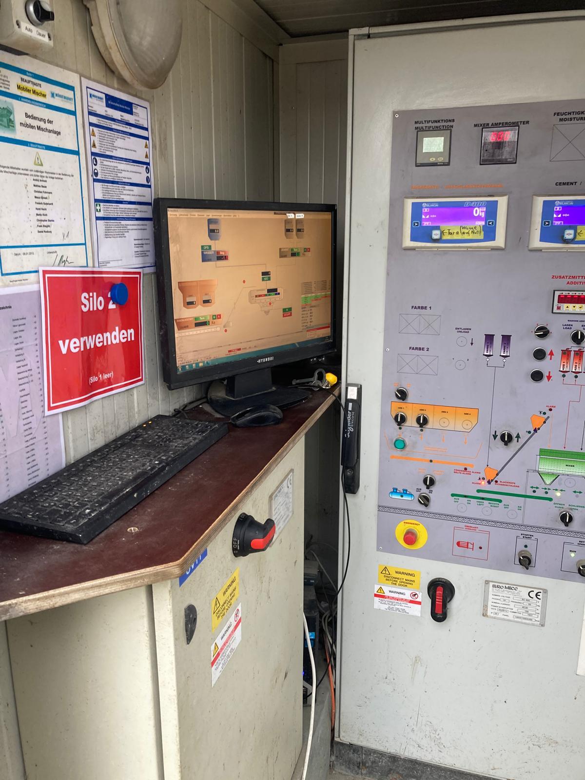 gebraucht EUROMECC Betonanlage stat MOBIL FAST 30