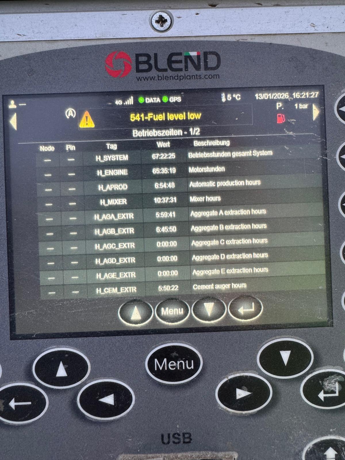 BLENDPLANTS mobile Betonmischanlage E050 