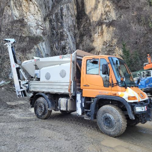 BLEND E15 und Unimog - Was für eine Kombination