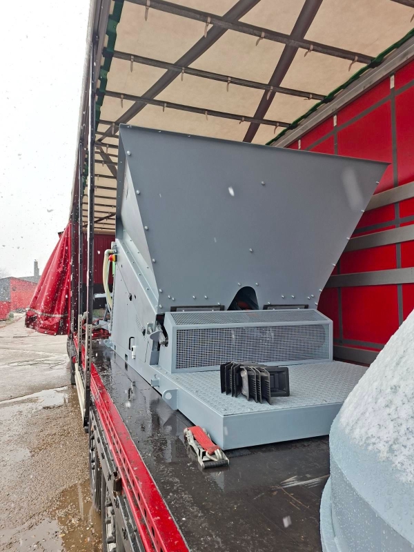 Minibetonmischanlage - so klein ist sie. 