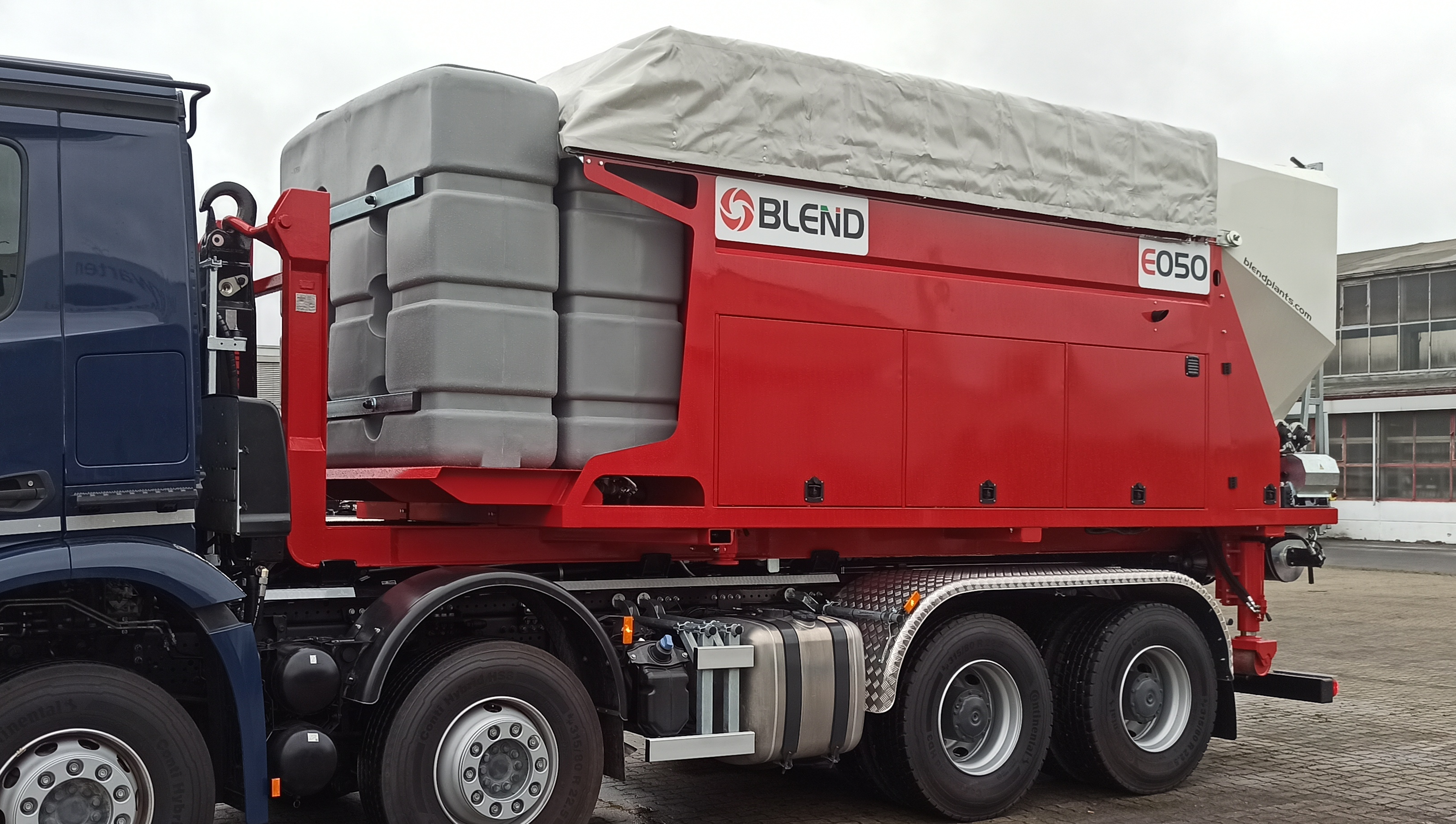 Mobile Blend-Mischanlage